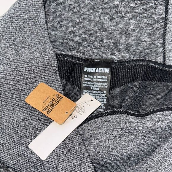 🔥PINK Victoria's Secret Gray Leggings HIGH WAIST
FULL LENGTH LEGGING Sz XL New - Picture 5 of 8